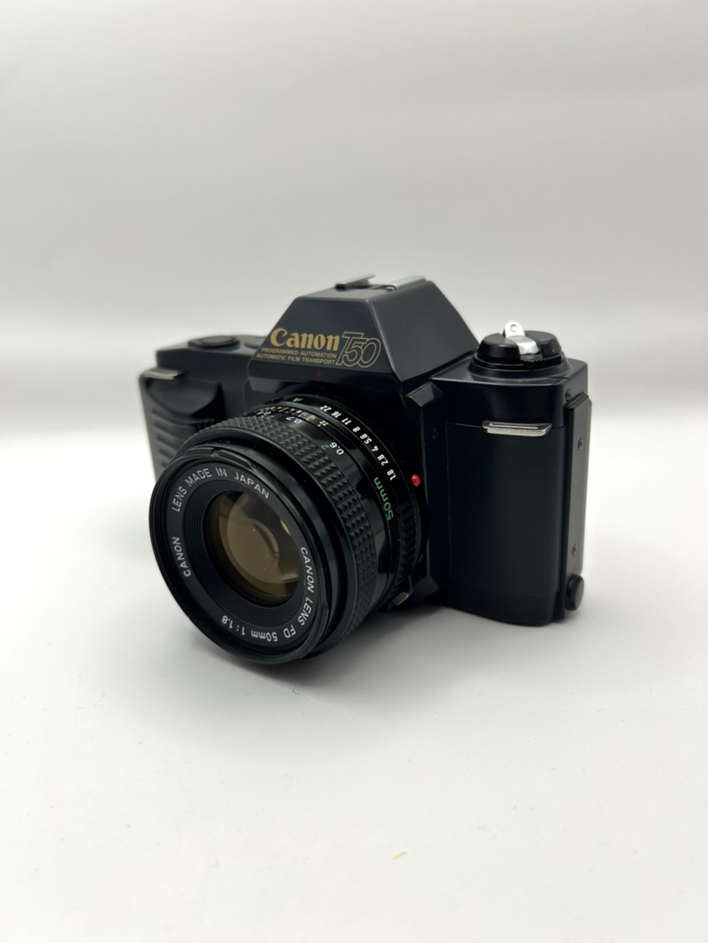Canon T50 35mm Camera and Lens - Vintage Tested